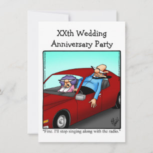 Funny Anniversary Party Invitation