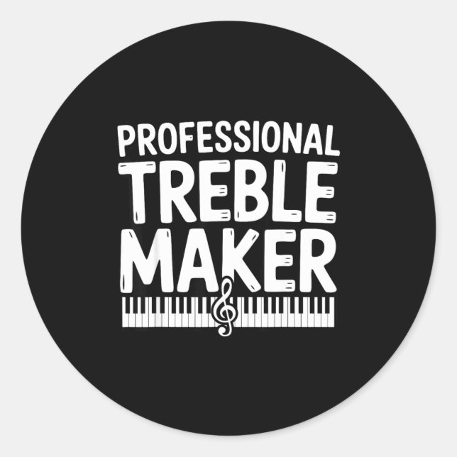 Funny Ano Technician  Classic Round Sticker (Front)