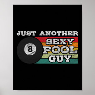 Funny Another Y Billiard Man  Poster
