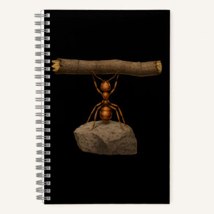 Funny Ant Gym Notebook