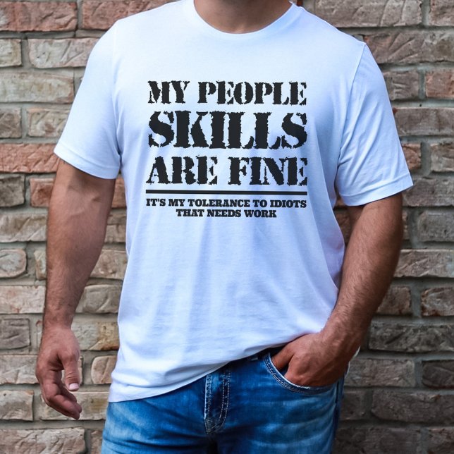 Funny Anti Idiot T-Shirt (Creator Uploaded)