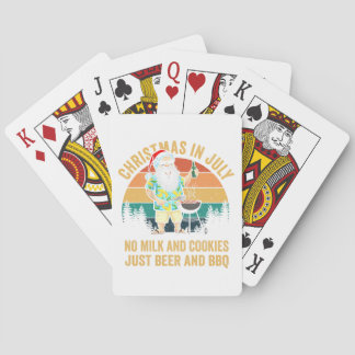 Funny Anti Joe Biden Happy Christmas Holiday Pumpk Playing Cards