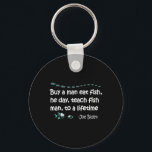 Funny Anti Joe Biden Political Funny Sarcastic Fis Key Ring<br><div class="desc">Funny Anti Joe Biden Political Funny Sarcastic Fishing Idiot</div>