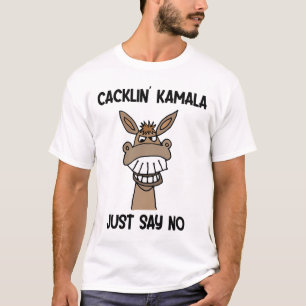 Funny Anti Kamala Harris Laughing Donkey T-Shirt