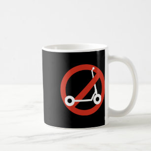 Funny Anti-scooter By Skaters That Love Skateboard Coffee Mug