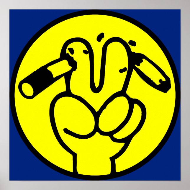 Funny Anti Smoking ⚠ Thai Sign ⚠ (Front)