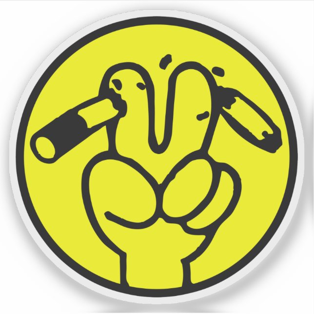 Funny Anti Smoking ⚠ Thai Sign ⚠ (Front)