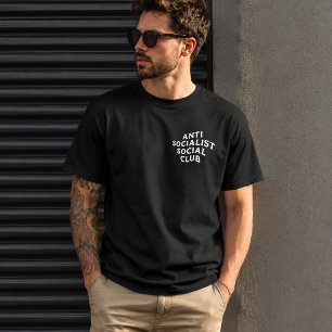 Funny Anti Socialist Social Club Socialism T-Shirt