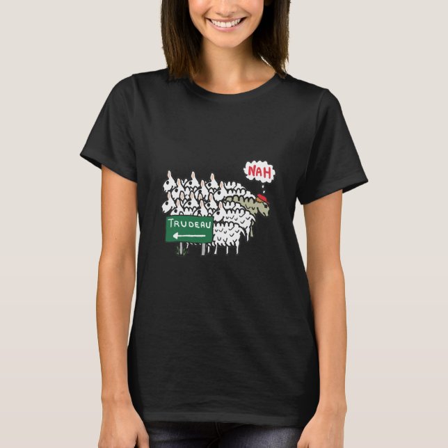 Funny Anti Trudeau T-Shirt (Front)