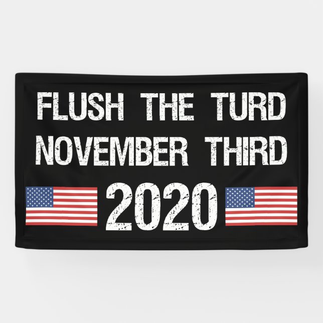 Funny Anti-Trump 2020 Elections Banner (Horizontal)