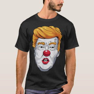 Funny Anti Trump Clown 2024 Election Halloween T-Shirt