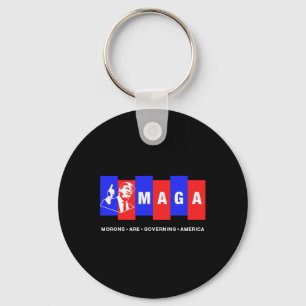 Funny Anti Trump Morons Are Governing America Key Ring