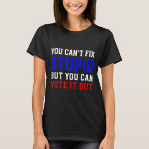 Funny Anti Trump T Shirt Political Resistance Stup