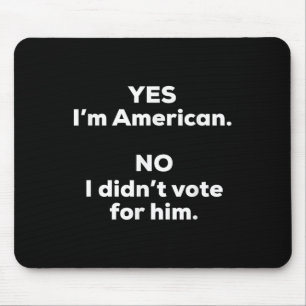 Funny Anti Trump Tees Uni-adults Black Small Clic Mouse Pad