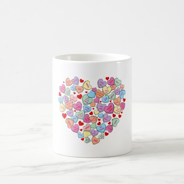 Funny Anti Valentines Day Coffee Mug (Center)