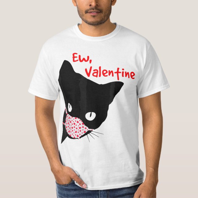 Funny Anti Valentines Day Ew Valentine Day Haters  T-Shirt (Front)