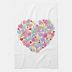 Funny Anti Valentines Day Tea Towel