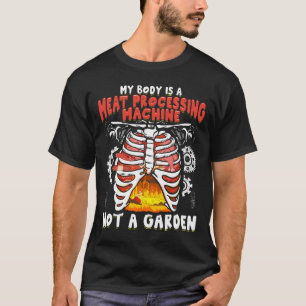 Funny Anti Vegan Meat Eater Funny Meat Lover Bbq C T-Shirt