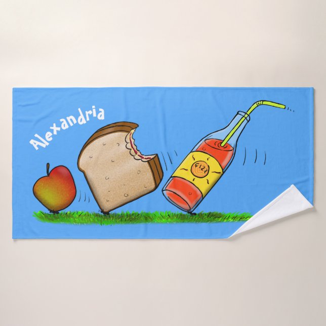 Funny ants cartoon bath towel set (Bath Towel)