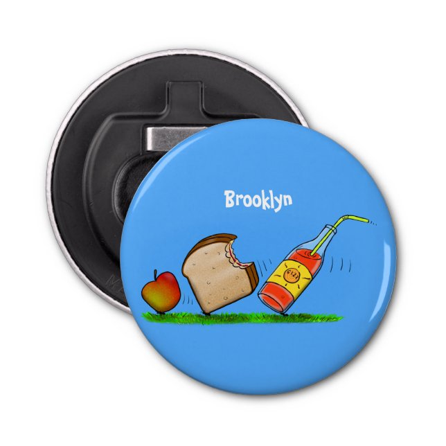 Funny ants cartoon bottle opener (Front)