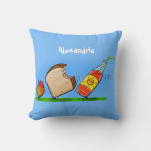 Funny ants cartoon cushion