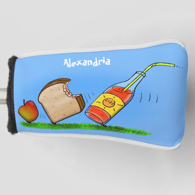 Funny ants cartoon golf head cover (Front)