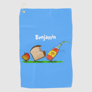 Funny ants cartoon golf towel