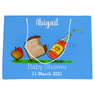 Funny ants cartoon large gift bag