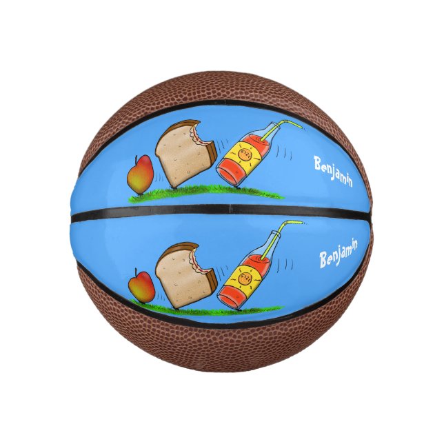 Funny ants cartoon mini basketball (Front)