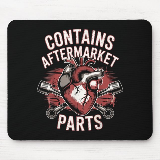 Funny Aortic Valve Surgery Mouse Pad (Front)