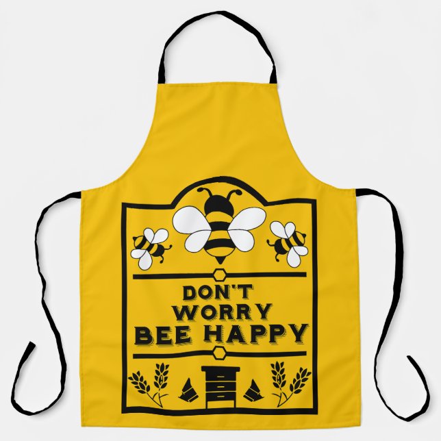 Funny Apiary Honey Farmer Apron (Front)