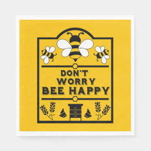 Funny Apiary Honey Farmer Napkin
