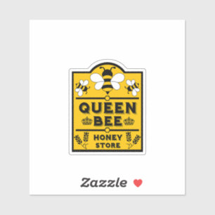 Funny Apiary Honey Queen Bee