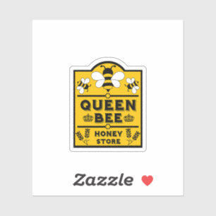 Funny Apiary Honey Queen Bee
