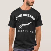 Funny Apnoe Diver Diving Freediving Free Diver One