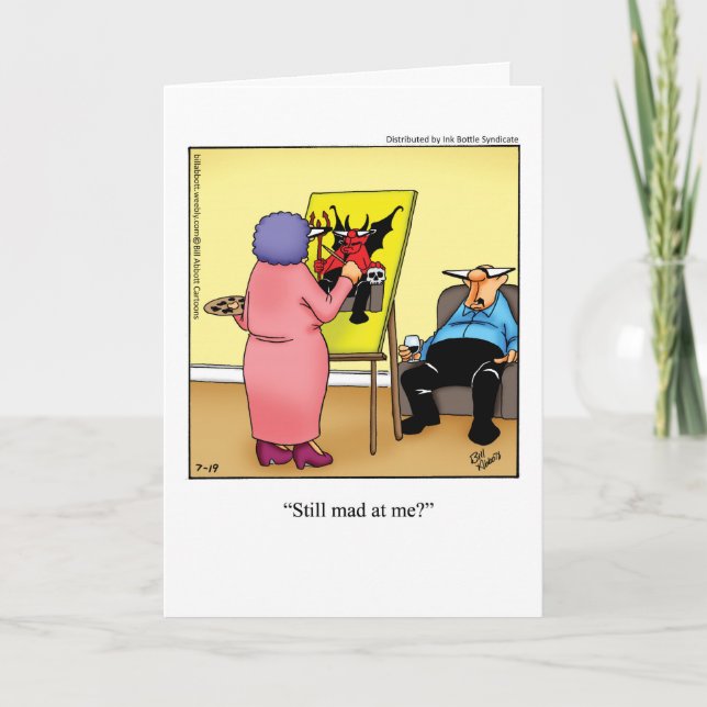 Funny Apology Card For Couple (Front)