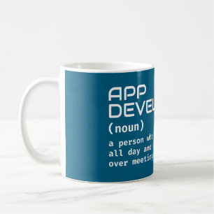 Funny App Developer Definition Coffee Mug