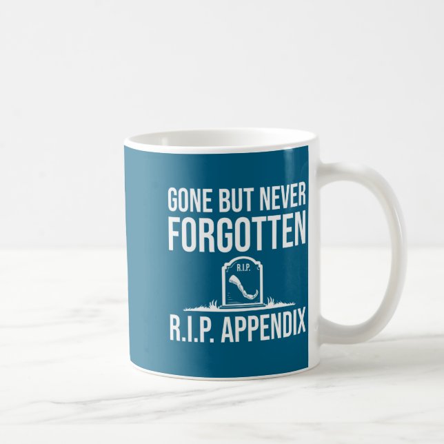 Funny Appendix Designs For Men Women St Appendec  Coffee Mug (Right)