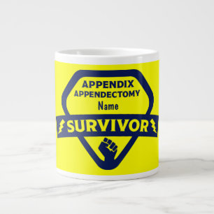 Funny Appendix Removal Surgery Appendectomy  Large Coffee Mug