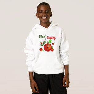 Funny apples back to school