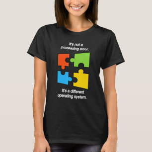 Funny April Autism Awareness Ribbon Puzzle Autisti T-Shirt