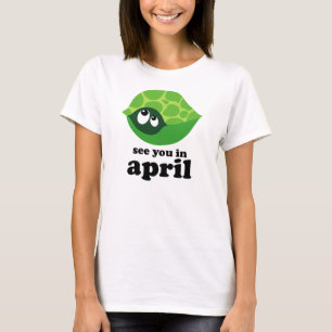 Funny April Due Date Maternity T-Shirt