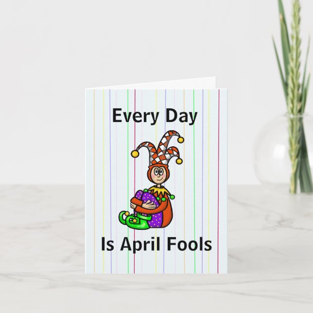 Funny April Fool's Day Card (Front)