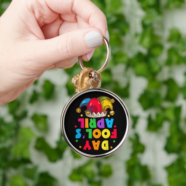 Funny April Fool's Day Pranks Kit 1st April Jokes Key Ring (Hand)