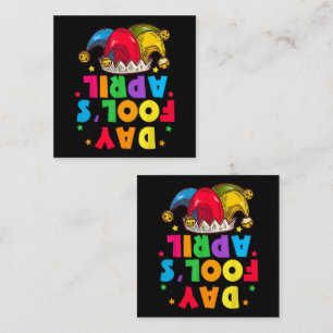 Funny April Fool's Day Pranks Kit 1st April Jokes Loyalty Card