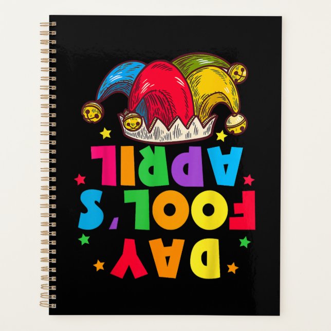 Funny April Fool's Day Pranks Kit 1st April Jokes Planner (Front)