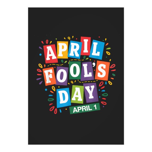 Funny April Fools Day Pranks Kit Photo Print (Front)