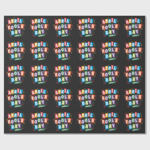 Funny April Fools Day Pranks Kit Wrapping Paper
