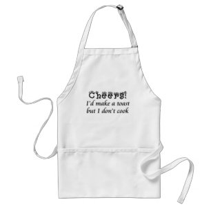 Funny apron unique gift idea retail bulk discount