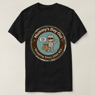Funny Archaeology Shopping Humour T-Shirt